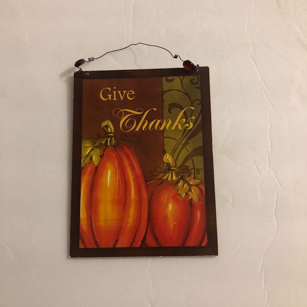 Give Thanks Sign - Picture 1 of 5